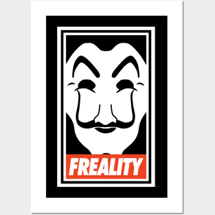 Dali Mr. Robot Obey FSociety Posters and Art